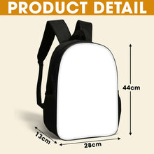 Load image into Gallery viewer, Bring Joy to School Days with Our Cute Character Backpack - Personalized Gift for Kids Backpack PopCulturePrints