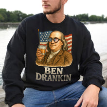 Load image into Gallery viewer, Funny American Drink Shirt - Personalized Gift for 4th of July Celebrations Shirts PopCulturePrints