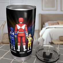 Load image into Gallery viewer, Super Dad Personalized Tumbler - 20oz Tumbler Cup PopCulturePrints