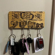 Load image into Gallery viewer, Quest Clear Key Holder - Unique Gift for Gaming Fans Keychains PopCulturePrints