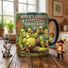 Load image into Gallery viewer, "World's Greatest Father!" - Ultimate Swamp Dad Magic Coffee Mug - Personalized Gift for Dads, Grandpas, and Father's Day Coffee Mug PopCulturePrints