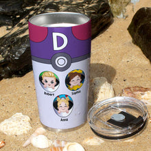 Load image into Gallery viewer, Customized Master Dad Tumbler - PokéDad Edition Tumbler Cup PopCulturePrints