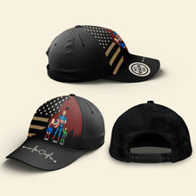 Load image into Gallery viewer, Custom Superhero Family Cap for Dad - Personalized Father's Day Gift Caps PopCulturePrints