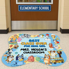 Load image into Gallery viewer, Best Class Ever Doormat - Personalized Gift for Teachers, Students and Classroom Lovers Doormat PopCulturePrints