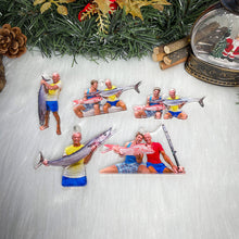 Load image into Gallery viewer, Personalized Fishing Photo Ornaments - Ideal Gifts for Fishing Enthusiasts Ornament PopCulturePrints