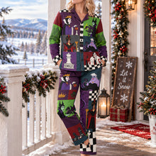 Load image into Gallery viewer, "Spread Joy with Customized Holiday Cheer - Fun Holiday Pajama Set, Perfect Personalized Gift for Everyone"