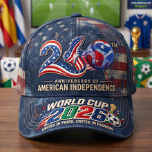 Load image into Gallery viewer, Celebrate Freedom with Pride - Proud Festive Classic Cap, Personalized Gift for Sports Fans Caps PopCulturePrints