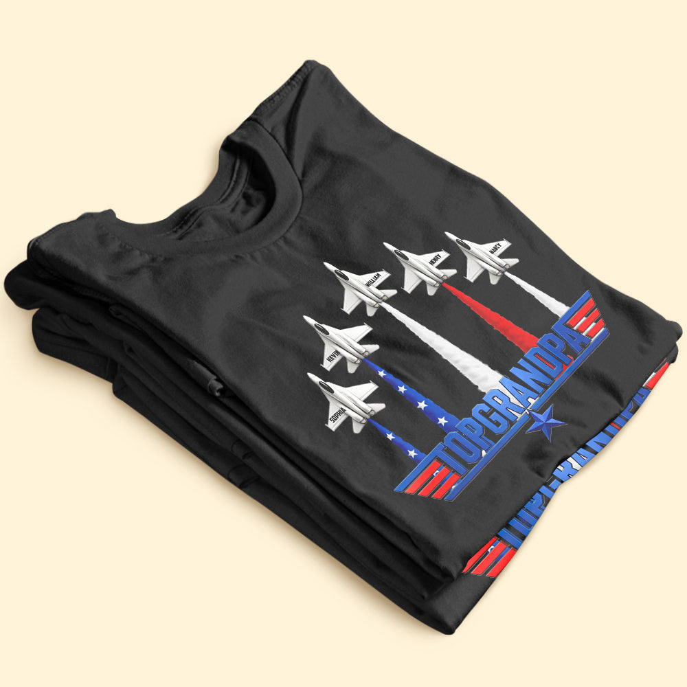 Top Grandpa Shirt - A Personalized Gift for the Best Grandfather Shirts PopCulturePrints