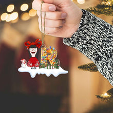 Load image into Gallery viewer, Personalized Movie Lover Alphabet Acrylic Christmas Ornament Ornament PopCulturePrints