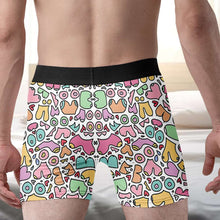 Load image into Gallery viewer, Personalized Couples' Boxers & Briefs - Customizable Fun Designs Boxer Briefs PopCulturePrints