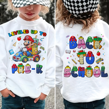 Load image into Gallery viewer, Leveled Up To Pre-K - Personalized Gifts for Kids Shirts PopCulturePrints