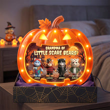 Load image into Gallery viewer, Illuminate Your Halloween: Haunted Crew Light Box - Personalized Gift for Grandma