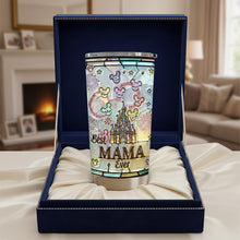 Load image into Gallery viewer, Best Mama Ever Tumbler - Personalized Gift for Mom & Grandma Tumbler Cup PopCulturePrints