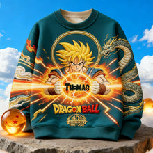 Load image into Gallery viewer, Celebrate the Ultimate Warrior - 40th Anniversary 3D Sweatshirt - Personalized Gift for Anime Fans