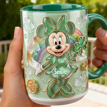 Load image into Gallery viewer, “Catch Your Luck!” - Lucky Accent Mug - Personalized Gift for Every Occasion Coffee Mug PopCulturePrints