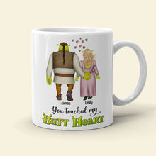 Load image into Gallery viewer, Personalized Shrek-Inspired Couple Mug | Unique Couple Gift | Valentine's Day Gifts Coffee Mug PopCulturePrints