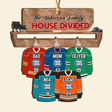 Load image into Gallery viewer, Personalized Ice Hockey Family Christmas Ornament Ornament PopCulturePrints