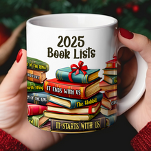 Load image into Gallery viewer, 2025 Book Lover's Personalized Coffee Mug Coffee Mug PopCulturePrints