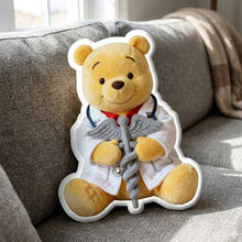 Load image into Gallery viewer, "Cuddle with Care!" - Personalized Doctor and Nurse Pillow - Unique Gift for Medical Professionals, Graduates, and Caregivers Pillow PopCulturePrints