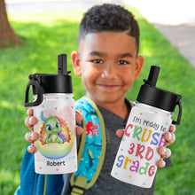 Load image into Gallery viewer, Personalized Dragon-Themed 5th Grade Kid Tumbler Kid Tumbler PopCulturePrints
