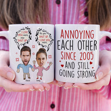 Load image into Gallery viewer, Personalized Annoying Each Other Coffee Mug for Couples Coffee Mug PopCulturePrints