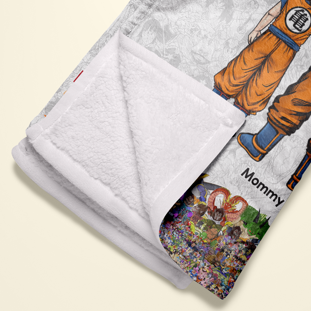 Best Super Mom Ever Blanket - Personalized Gift for Mom, Grandma & More! Blanket PopCulturePrints