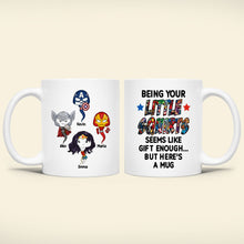 Load image into Gallery viewer, Superhero Themed Personalized Coffee Mug for Dad Coffee Mug PopCulturePrints