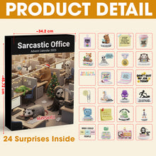 Load image into Gallery viewer, "I Wonder What My Job Description Says Today" - Personalized Sarcastic Office Christmas Advent Calendar Blind Box - Perfect Gift for Coworkers and Friends Advent Calendar PopCulturePrints