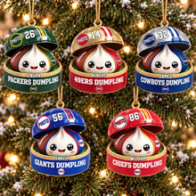 Load image into Gallery viewer, Sport Dumpling Ornament - Personalized Christmas Gift for Sport Fans