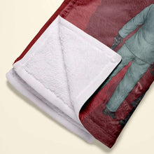 Load image into Gallery viewer, Personalized Family Spy Blanket: Secret Agents of Love Blanket PopCulturePrints