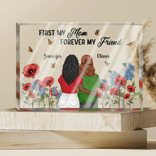 Load image into Gallery viewer, Mother & Daughter Forever Linked Together - Personalized Acrylic Plaque for Unique Bonding Moments Acrylic Plaque PopCulturePrints