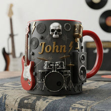 Load image into Gallery viewer, Rock Your Morning with Personalized Rock Coffee Accent Mug - Perfect Gifts for Music Lovers Coffee Mug PopCulturePrints