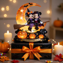 Load image into Gallery viewer, You've Cast a Spell On Me - Personalized Halloween Acrylic Light Box for Couples