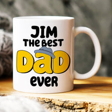 Load image into Gallery viewer, Customizable 'Best Dad Ever' Mug for Father's Day Coffee Mug PopCulturePrints