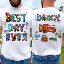 Load image into Gallery viewer, Best Day Ever! Personalized Dad Shirt - Unique Gift for Dad & Grandpa Shirts PopCulturePrints
