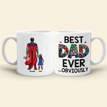 Load image into Gallery viewer, Super Mom Personalized Coffee Mug - Custom Family Gift Coffee Mug PopCulturePrints