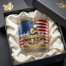 Load image into Gallery viewer, I Have Earned It Decanter Set - Personalized Gifts for Veterans