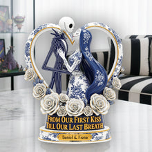 Load image into Gallery viewer, Ghoulmates Forever - A Personalized Acrylic Plaque for Couples Shaped Plaques PopCulturePrints