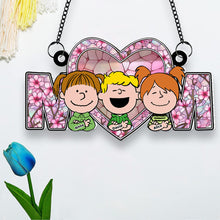 Load image into Gallery viewer, Personalized Suncatcher Ornament for Mom - Heartwarming Gift Ornament PopCulturePrints