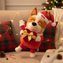 Load image into Gallery viewer, Joyful Moments Await! Happy Santa Christmas Pillow - Personalized Gift for Family and Friends Pillow PopCulturePrints