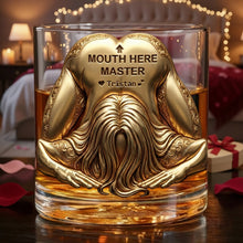 Load image into Gallery viewer, Master Round Glass - A Fun and Unique Personalized Gift for Him Glass PopCulturePrints