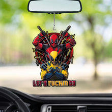 Load image into Gallery viewer, Dadpool Personalized Mug - Custom Psychopath Accent Mug Custom Shaped Car Ornament PopCulturePrints