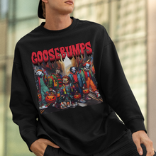 Load image into Gallery viewer, Goosebumps Halloween Crewneck Shirt for Horror Fans Shirts PopCulturePrints