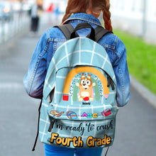 Load image into Gallery viewer, Personalized Fourth Grade Ready Backpack Backpack PopCulturePrints