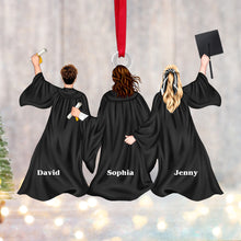 Load image into Gallery viewer, Personalized Graduation Christmas Ornament for Celebrating Graduates Ornament PopCulturePrints