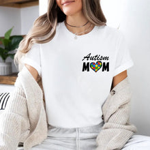 Load image into Gallery viewer, “Autism Mom: Like A Normal Mom Except Much Stronger” - Personalized T-Shirt for Loving Moms Shirts PopCulturePrints