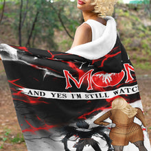 Load image into Gallery viewer, Personalized Wearable Blanket for Moms - Anime Inspired Design Blanket PopCulturePrints