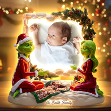 Load image into Gallery viewer, "Celebrate Togetherness with Cozy Holiday Acrylic Light Box - Custom Photo Gifts for Family" Light Box PopCulturePrints