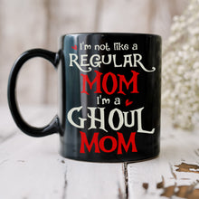 Load image into Gallery viewer, Spooky Personalized Mom Mug - Ghoul Mom Gift Coffee Mug PopCulturePrints