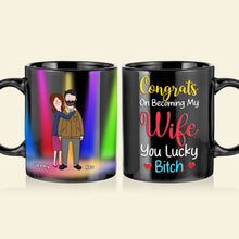 Load image into Gallery viewer, Customizable Couple Coffee Mug - Perfect Gift for Weddings, Anniversaries & Valentine's Day Gifts Coffee Mug PopCulturePrints